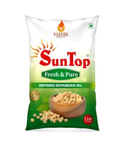 Suntop Soyabean Oil 1ltr Pouches